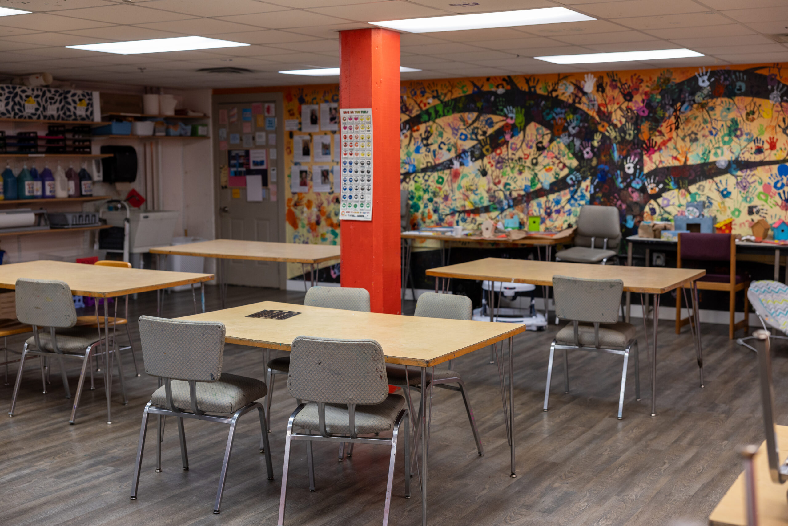 Art Room at Wellcome Manor Family Services